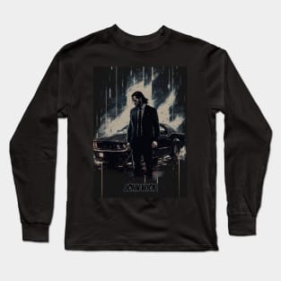 John Wick illustration Long Sleeve T-Shirt